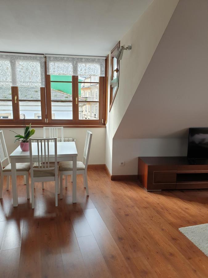 Atico Cine Colon Apartamento Ribadeo Exterior foto