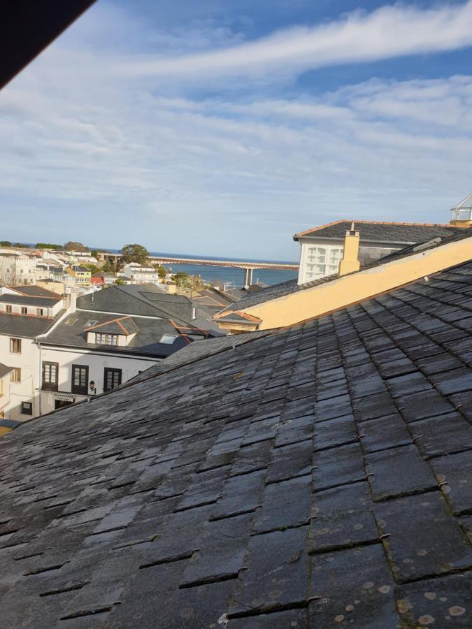 Atico Cine Colon Apartamento Ribadeo Exterior foto